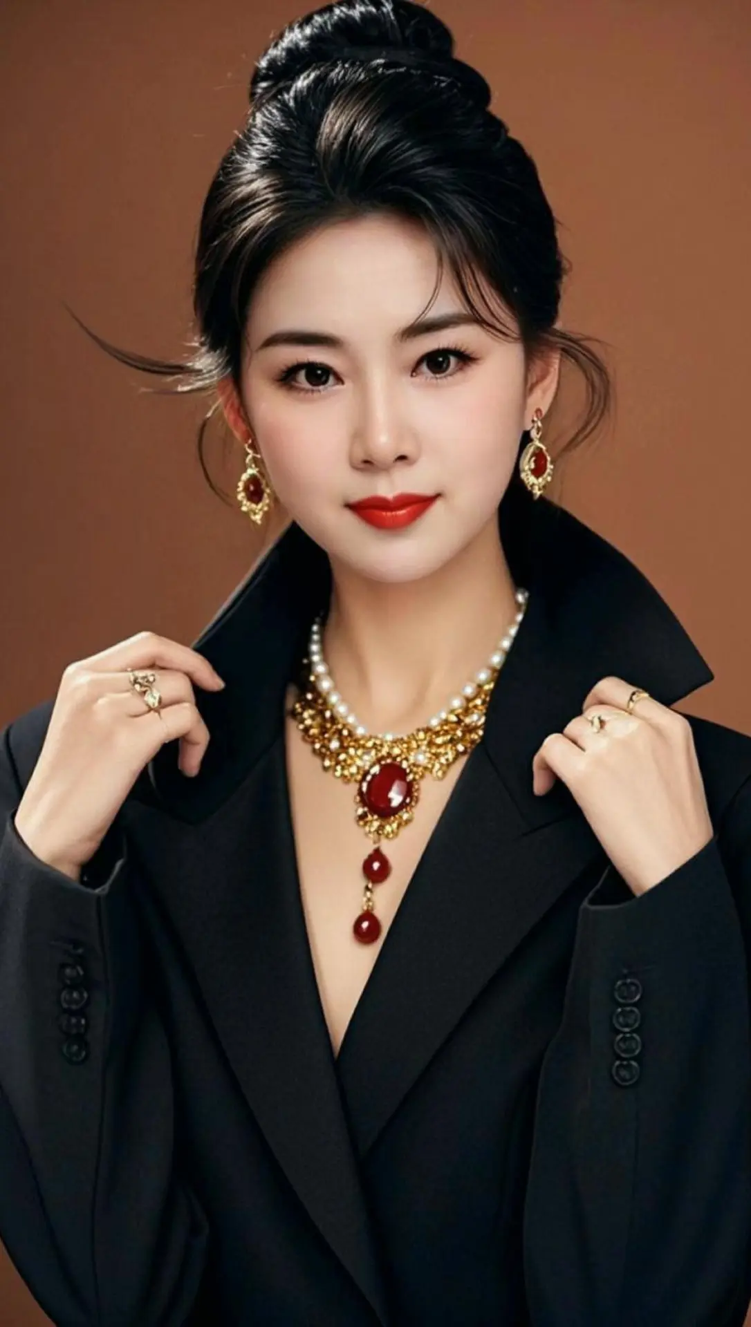 AI金饰肖像照 随变ai随便玩