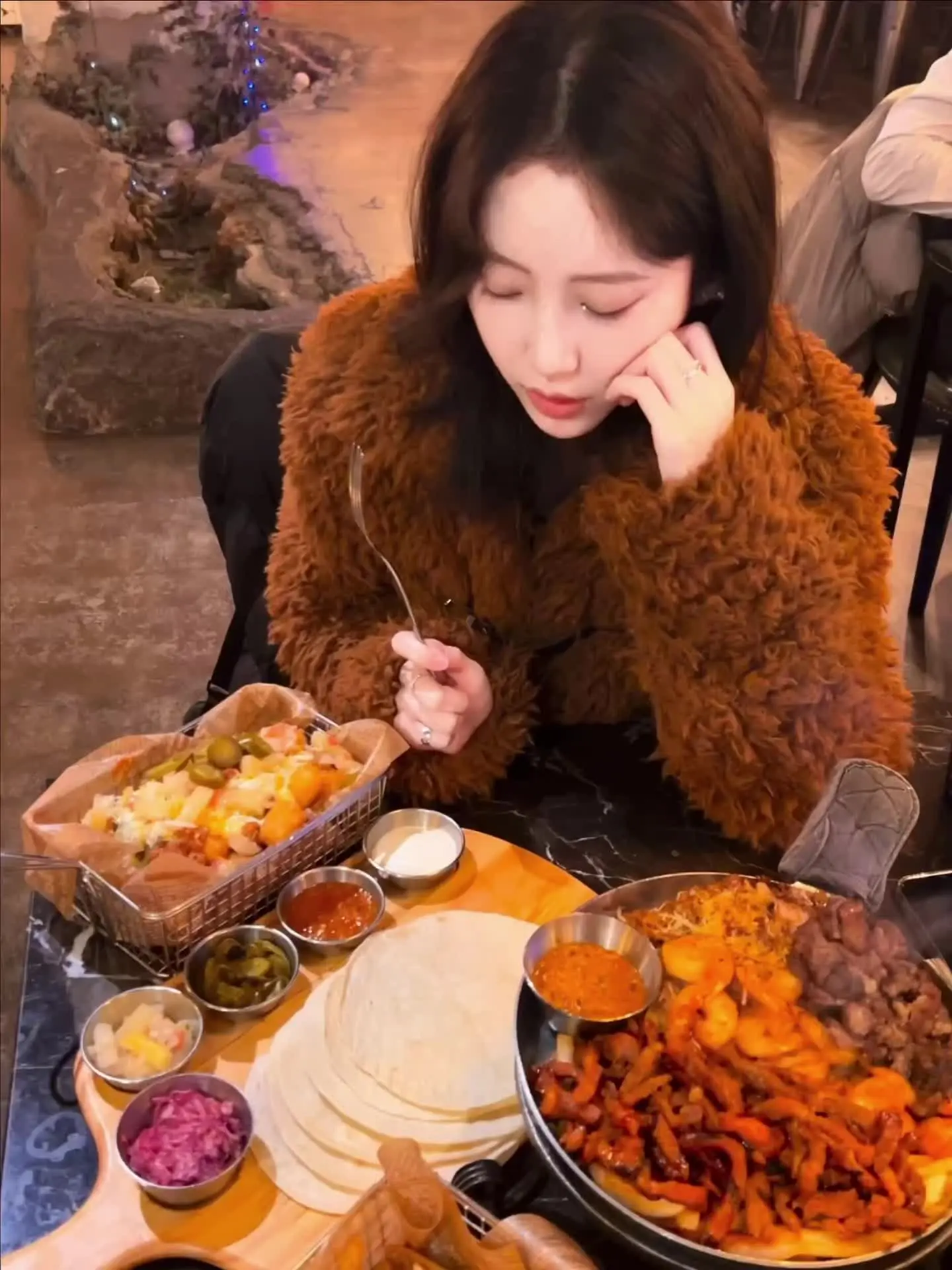 宝宝 你怎么来小韩吃墨西哥🌮
