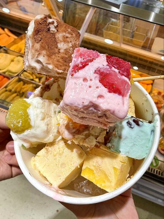 滨江道！水果脑袋狂喜！