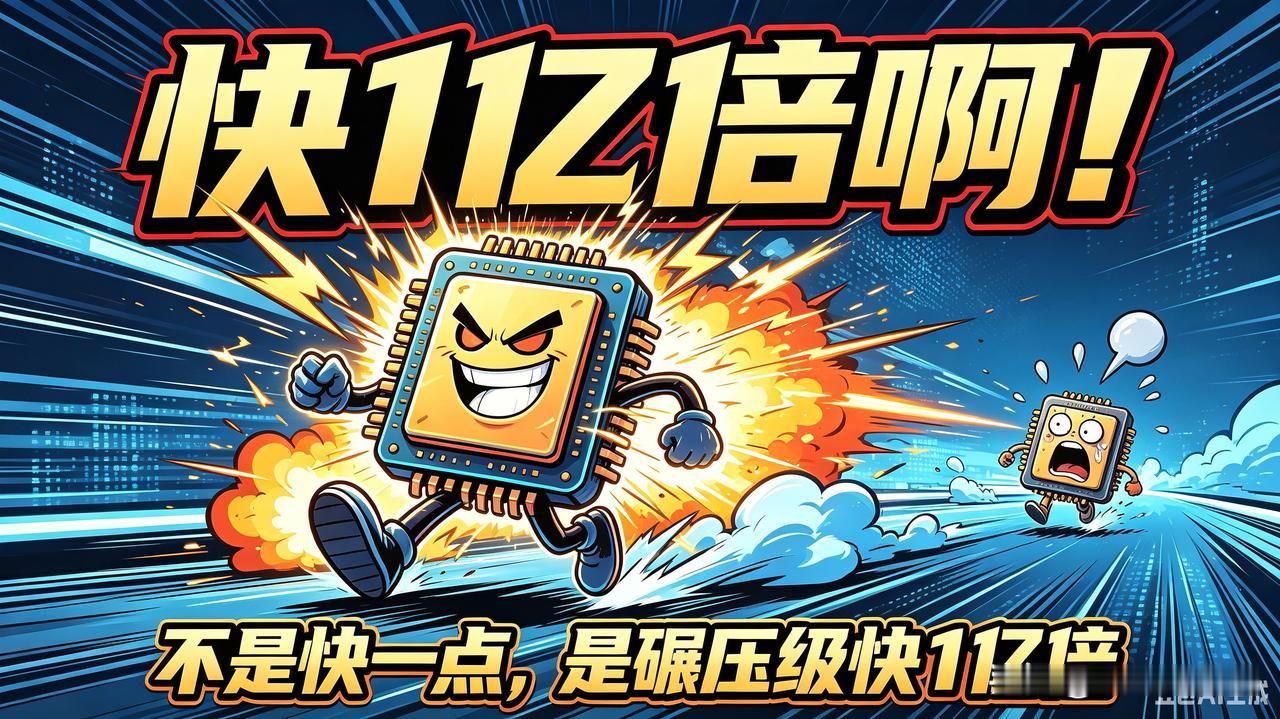 港大硬核大突破！新芯片速度碾压普通CPU整整1亿倍🔥
 
最近科技圈炸开了重磅
