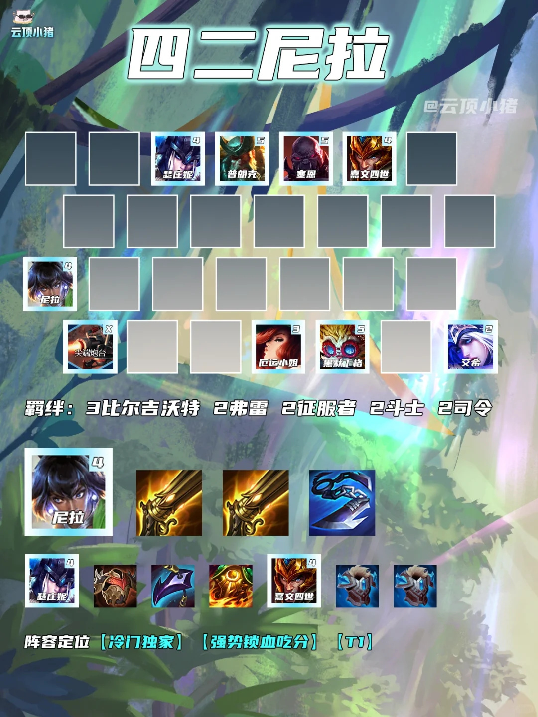 冷门无人卷！四二尼拉轻松冲王者！