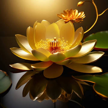 “金莲花开，好运莲莲” ​​​