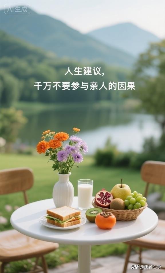 人生建议，千万不要参与

过来人说：“人到中年，想要多活几年，重要的不是吃好喝好