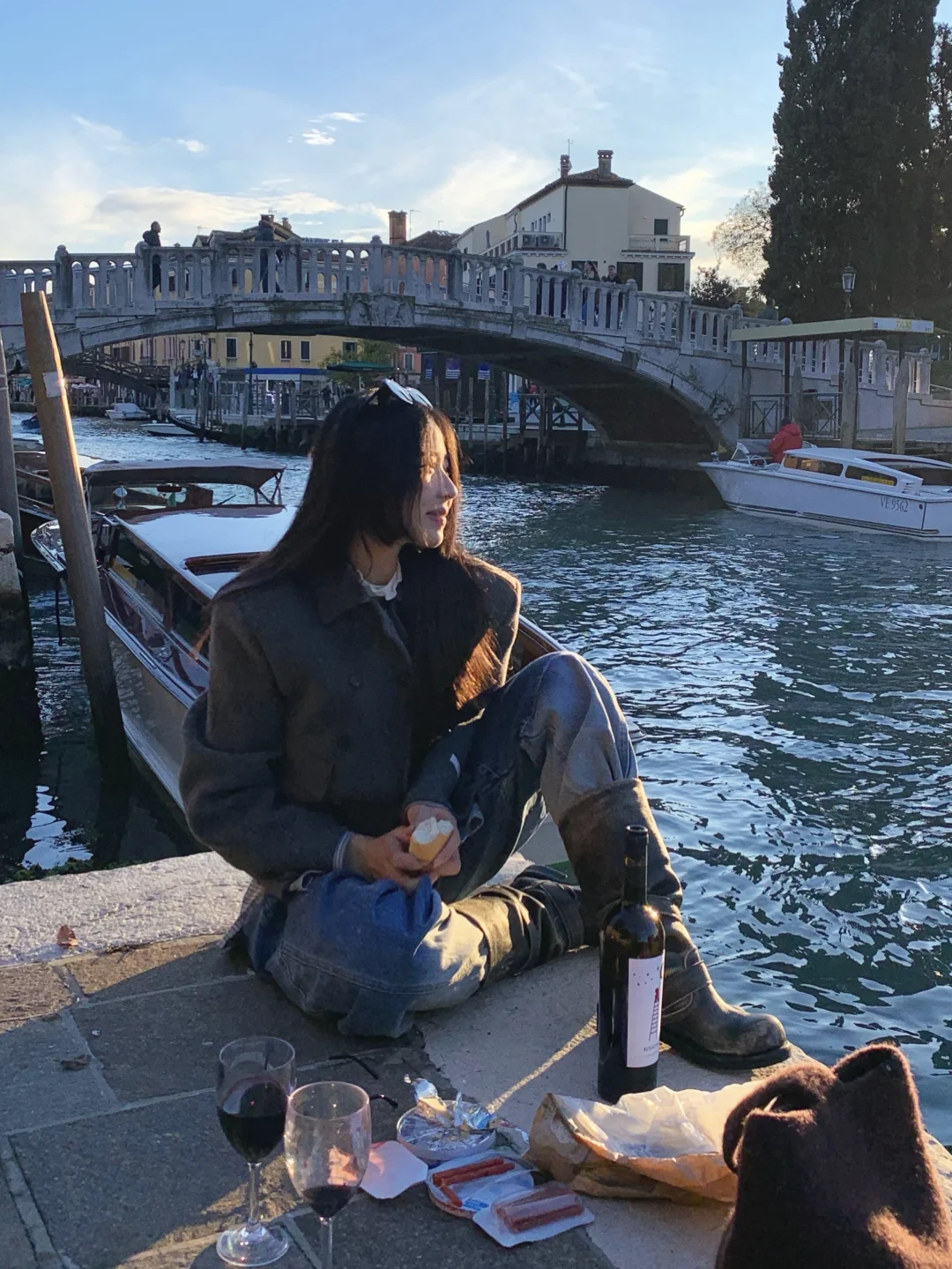 跟着韩女学的旅行拍照姿势