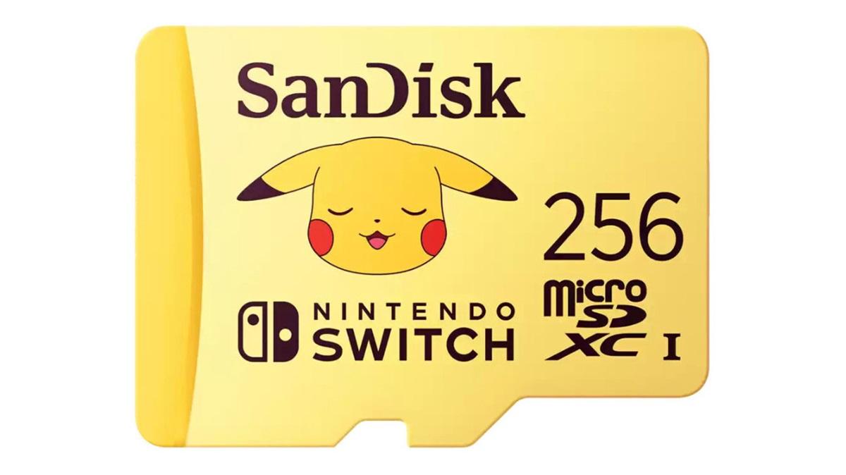 【西部数据推出“宝可梦”系列microSD卡】近日，西部数据宣布获得了任天堂授权