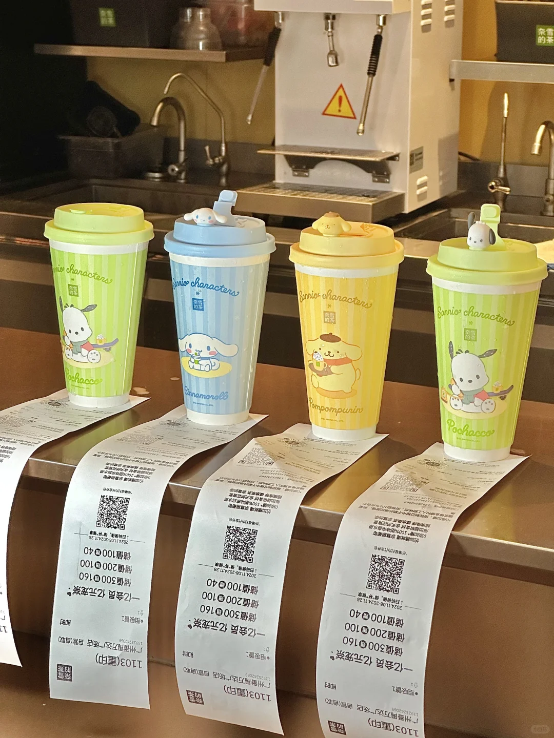 奈雪 x 三丽鸥😭😭😭我拿到了！