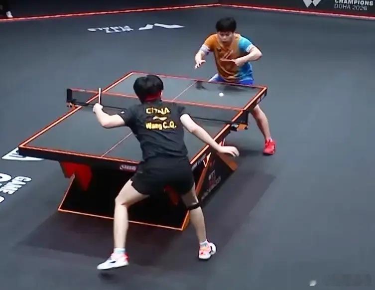 松岛辉空进步很快，把王楚钦打得没招儿了，希望我们的小将，也能这样快速成长。王楚钦