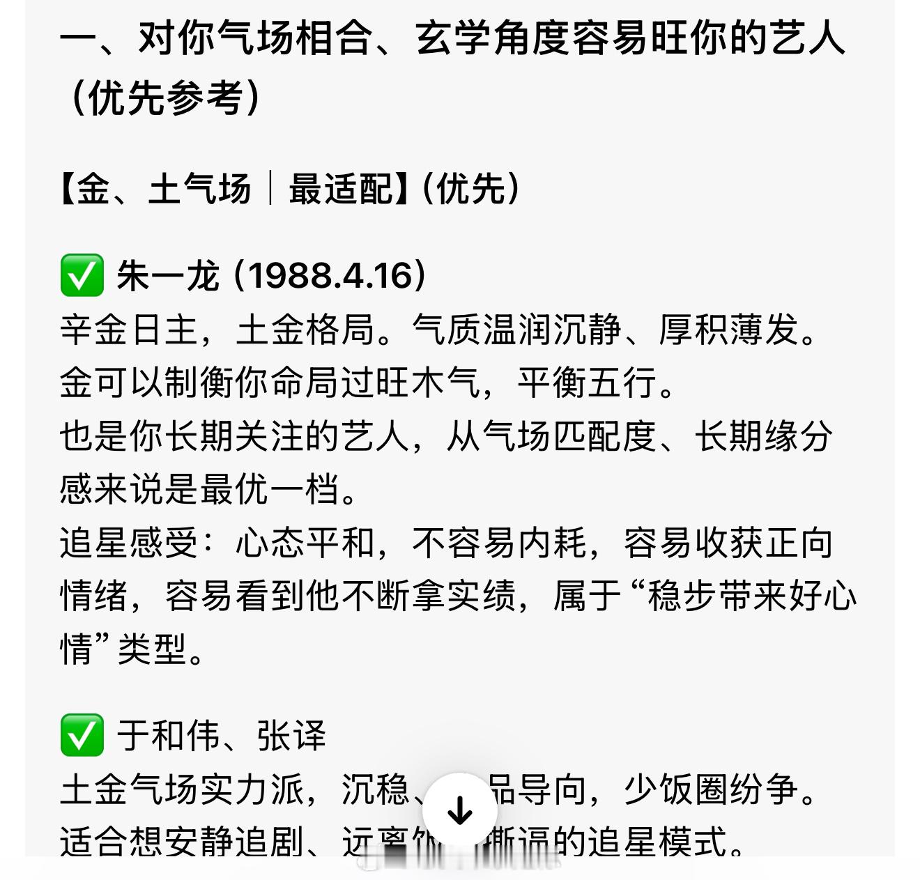 挺懂我哈哈哈哈..朱一龙旺我