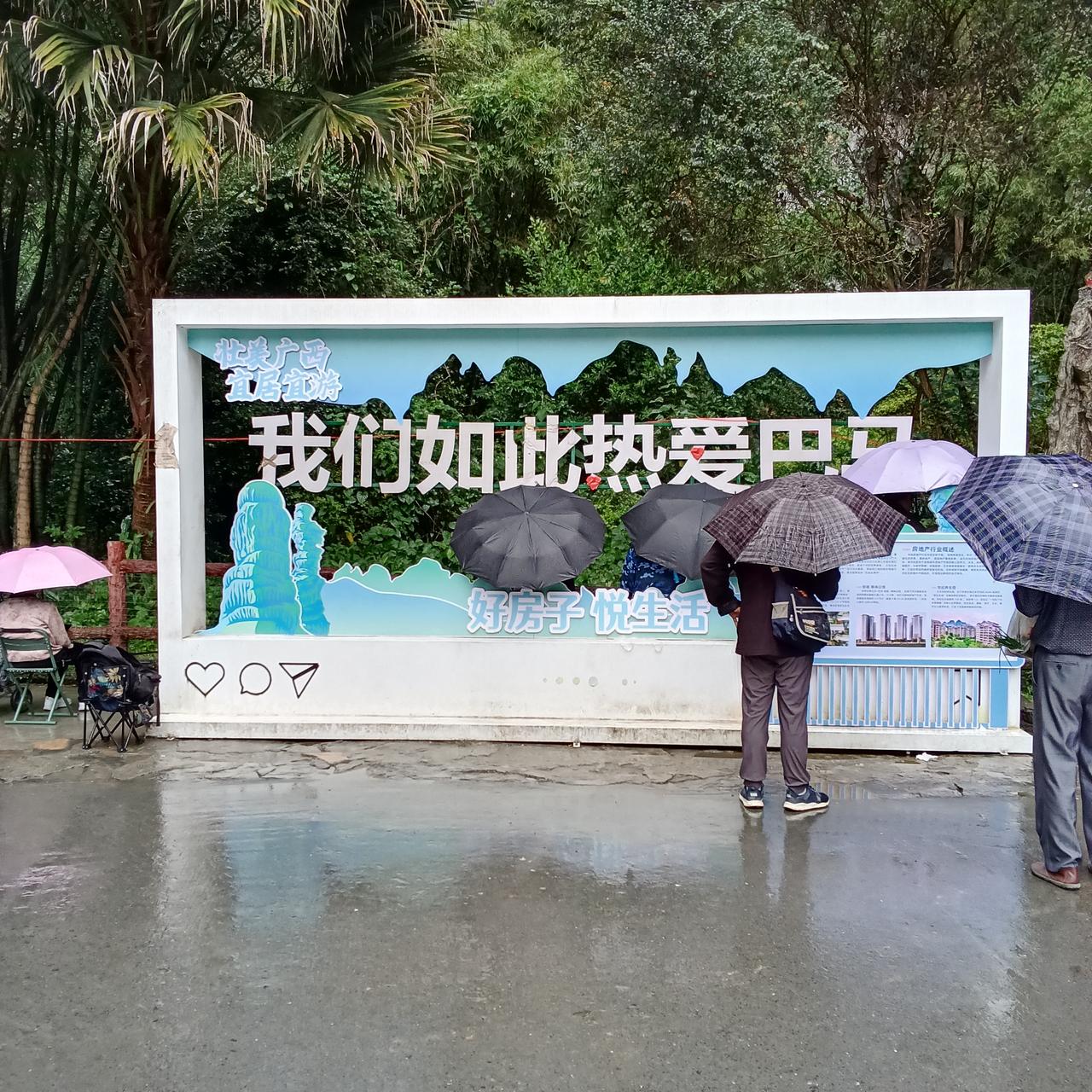 巴马百魔洞原始洞口，我来啦！

今天是2025年11月3日，全天小雨，是我来到巴