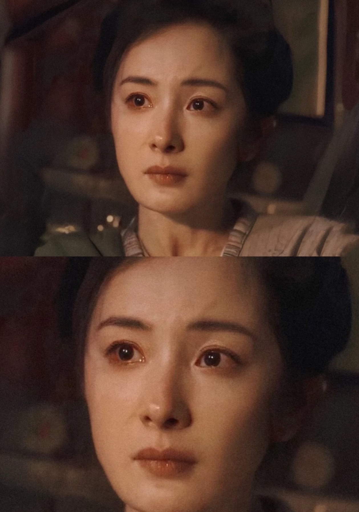 杨幂待播剧《生万物》眼神戏真的很棒，故事感满满的，看了预告都想哭[泪] ​​​