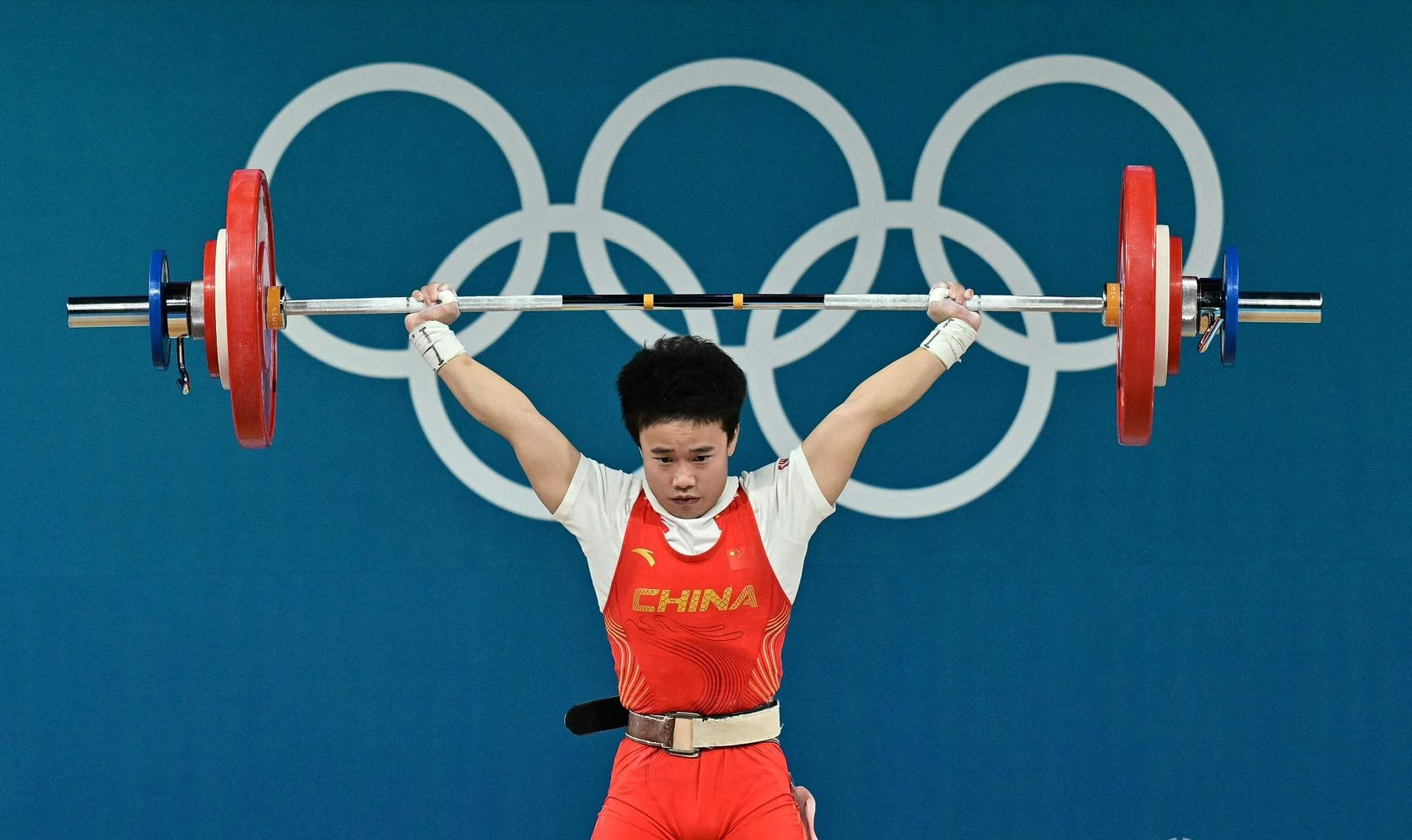 #侯志慧举重金牌#第25金！举重女子49公斤级决赛：侯志慧逆转摘金巴黎奥运会举重