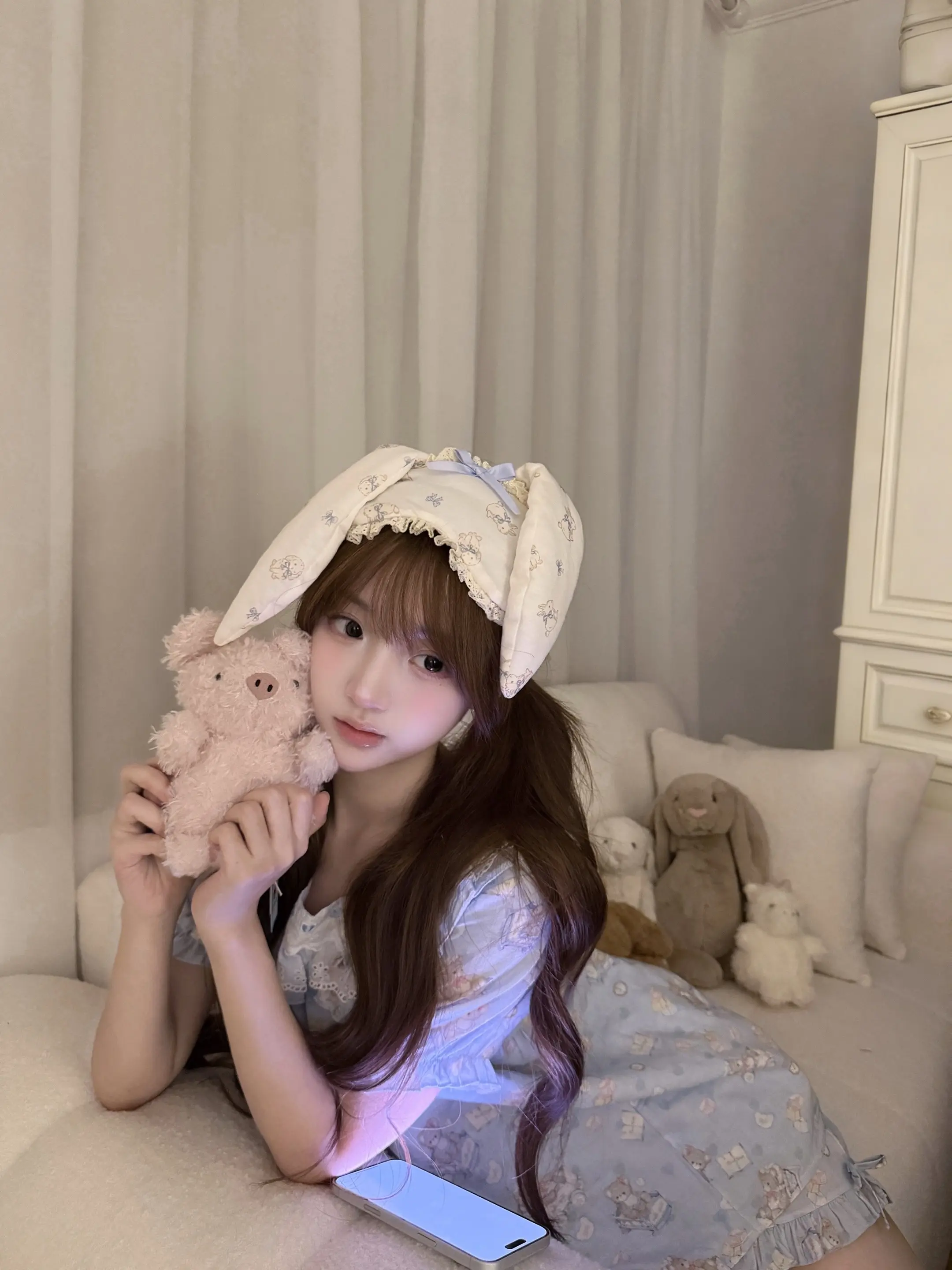 幸福幸福请停留我手心。