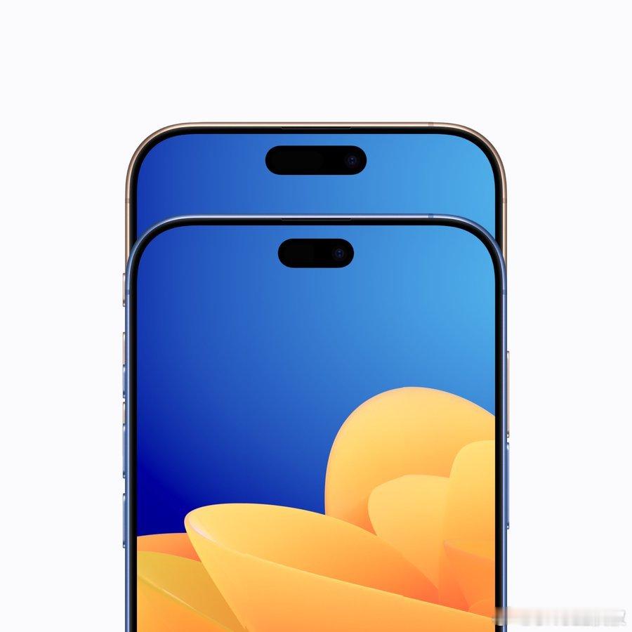 这是iPhone 17只看正面时你立马能区分升级的地方：灵动岛变小了[haha]