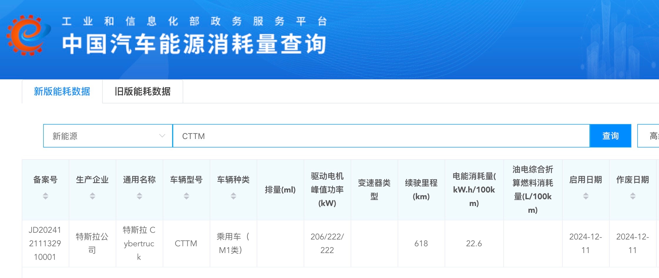 Cybertruck可能来不了了，能耗标识刚启用即作废 