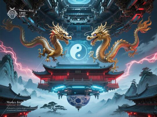 《矩阵天宫》AIGC 大圣悟空出品