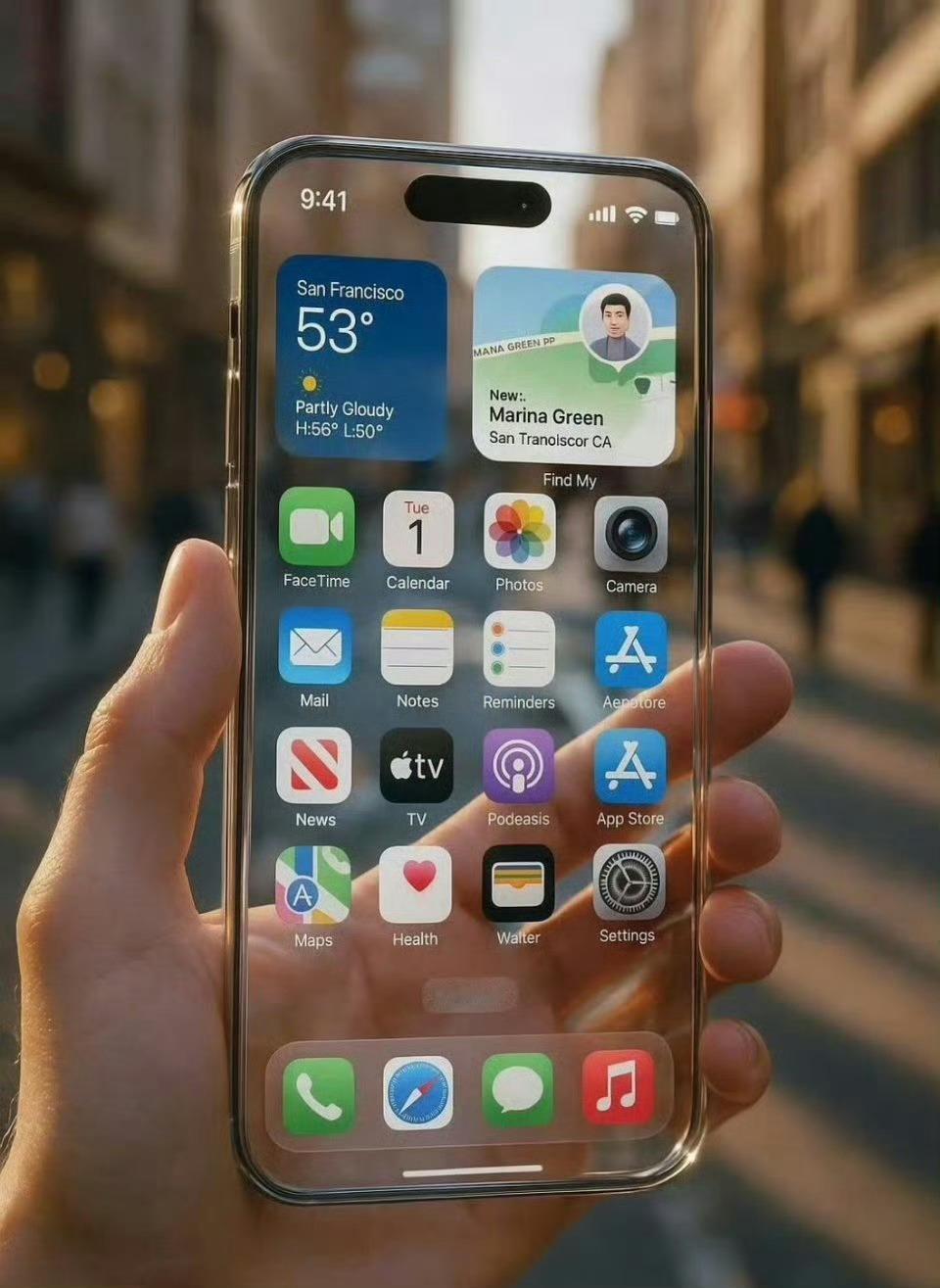全玻璃iPhone 苹果一个折叠屏都要憋这么久你们觉得全玻璃的iPhone有可能