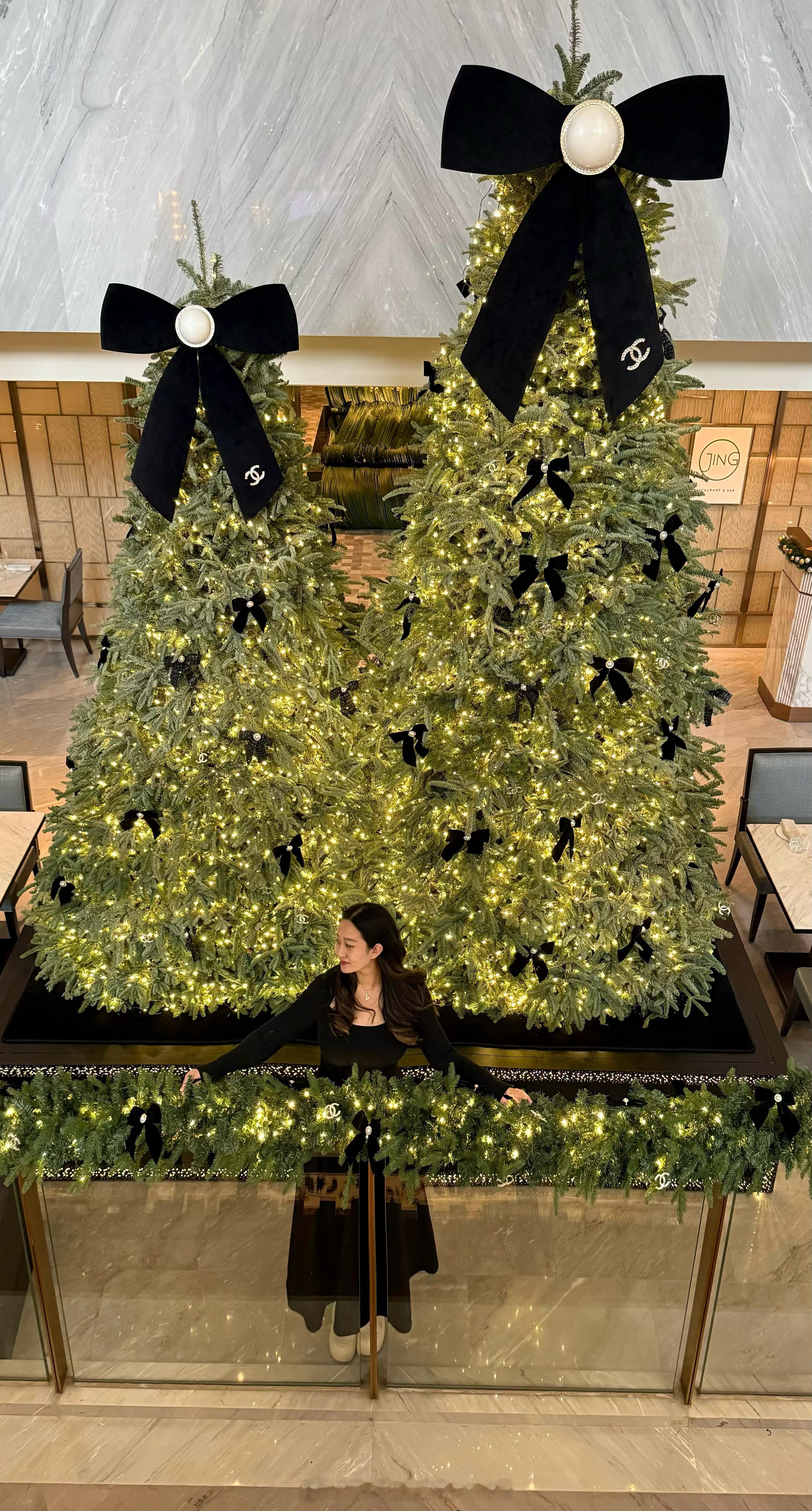 北京的香奈儿圣诞树和冬天一起悄悄来喽🎄  