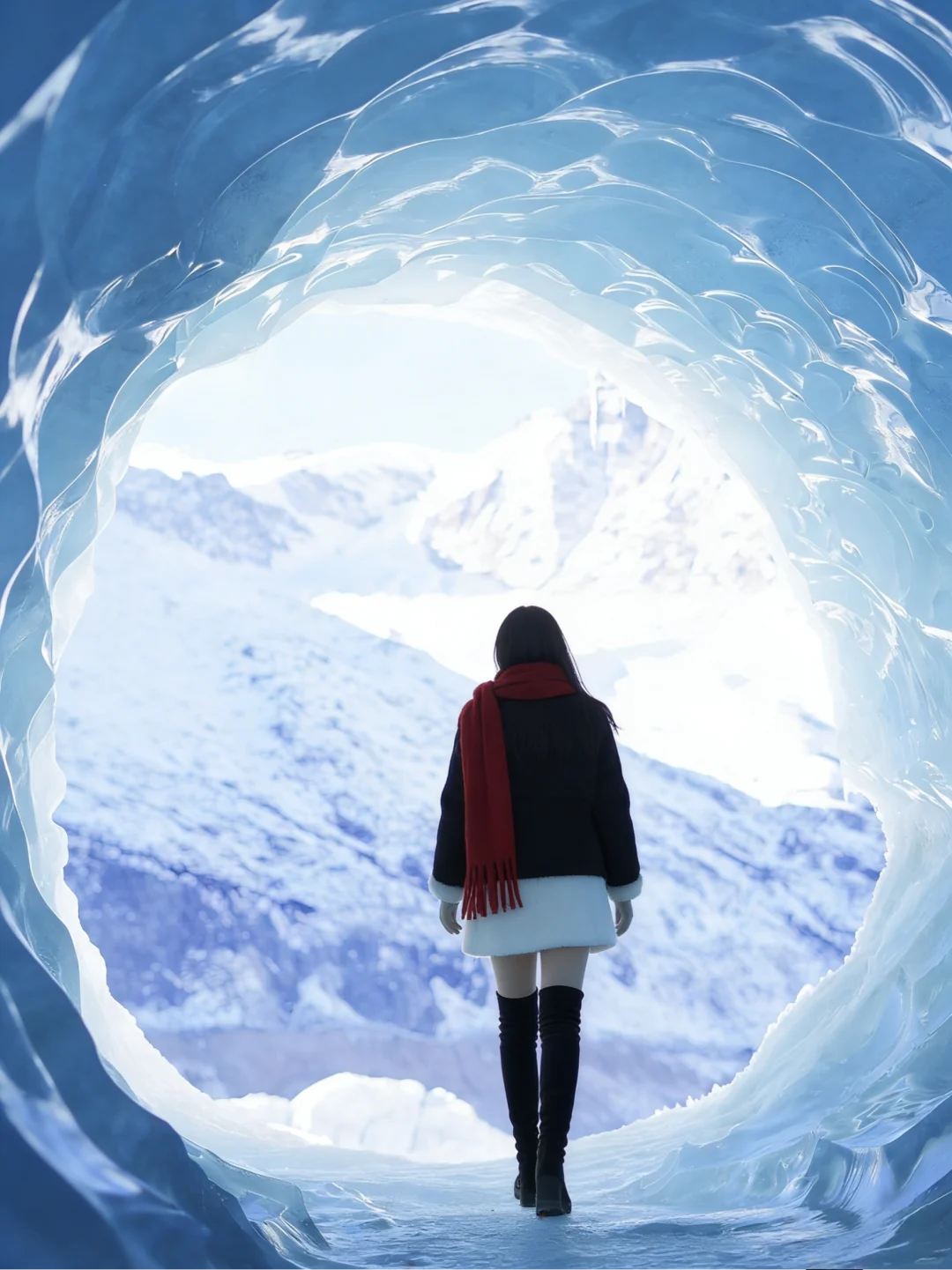 来古冰川上冰成功，我还玩了波大的