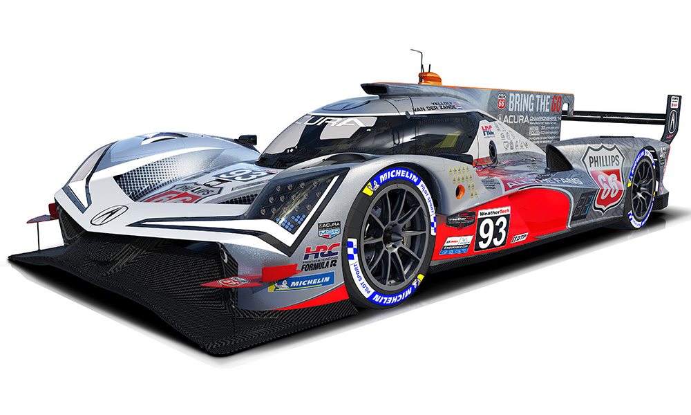 imsa卫士泰克跑车锦标赛 93号讴歌 ARX-06 赛车将在最后两场 IMSA