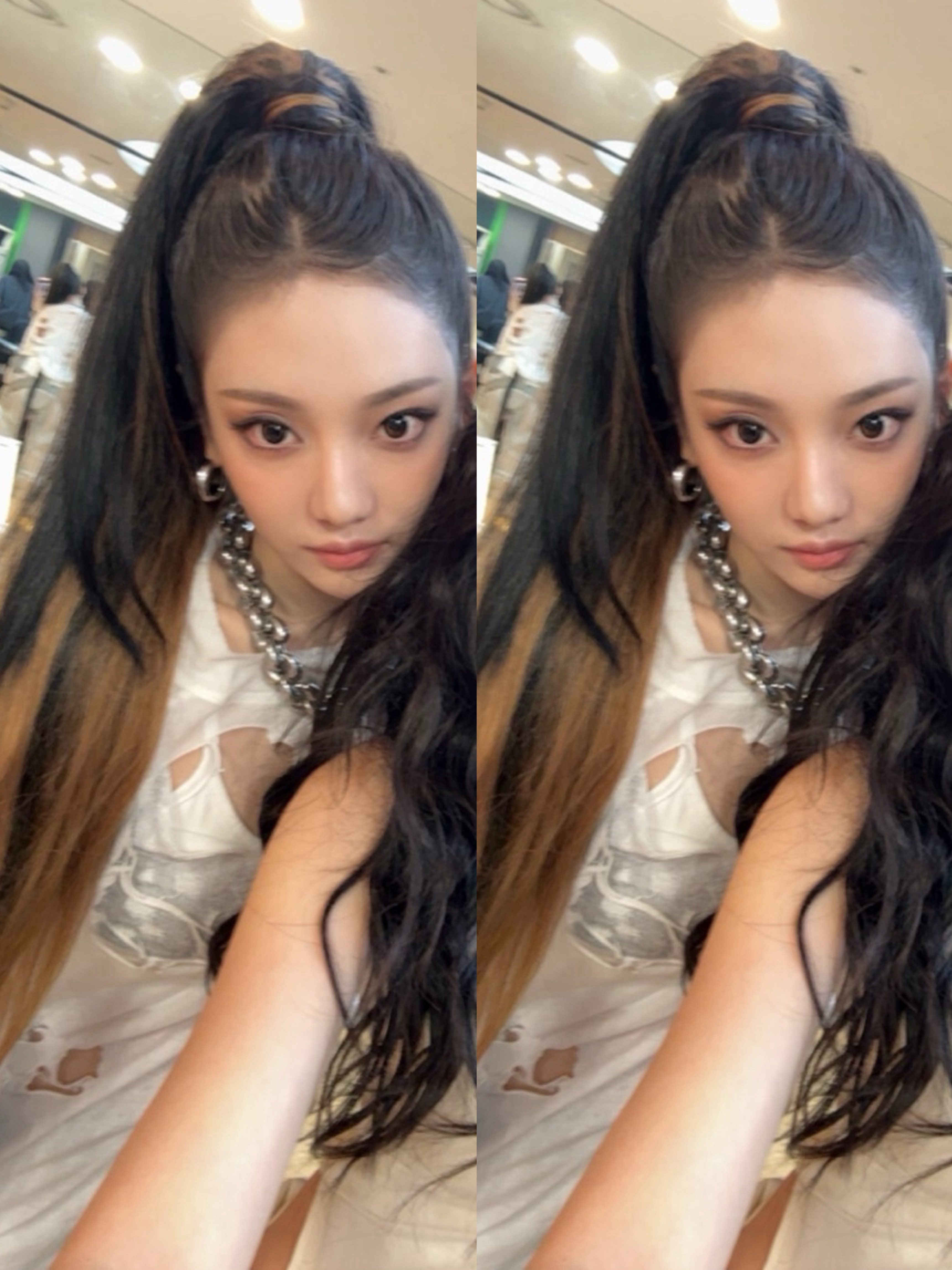 MCD待机室📸高马尾😻😻😻 ​​​