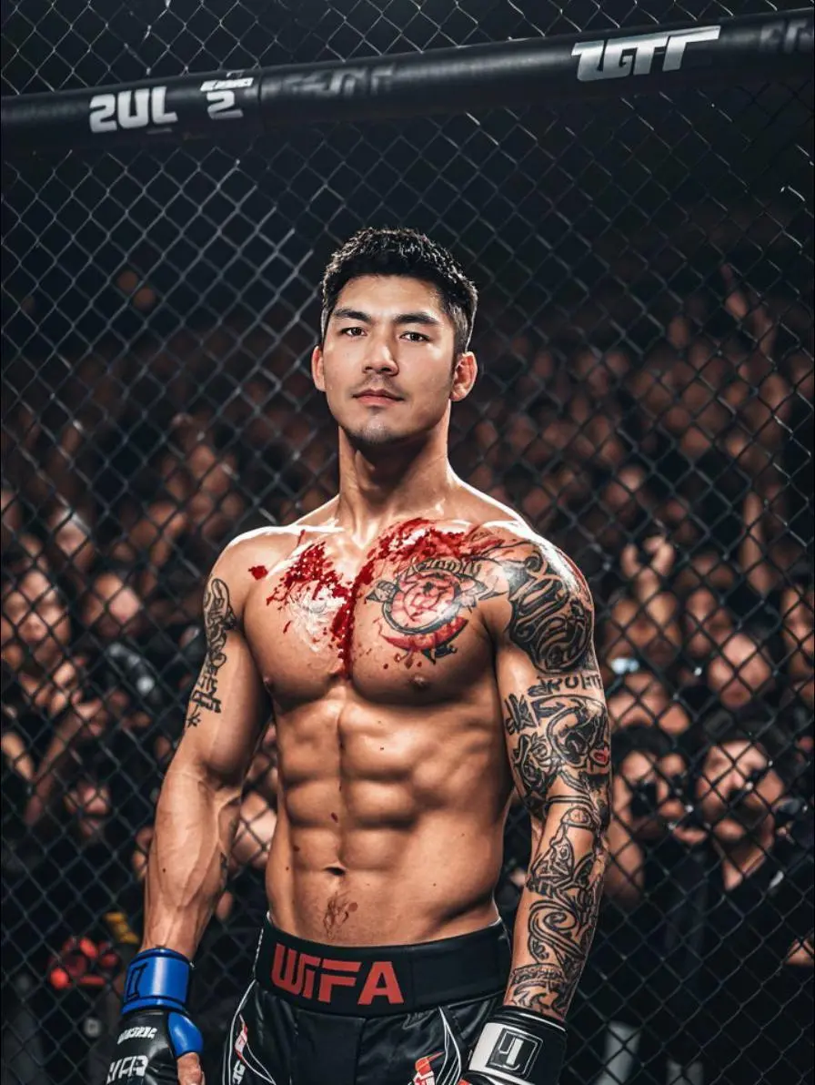 满足下自己ufc运动员的梦