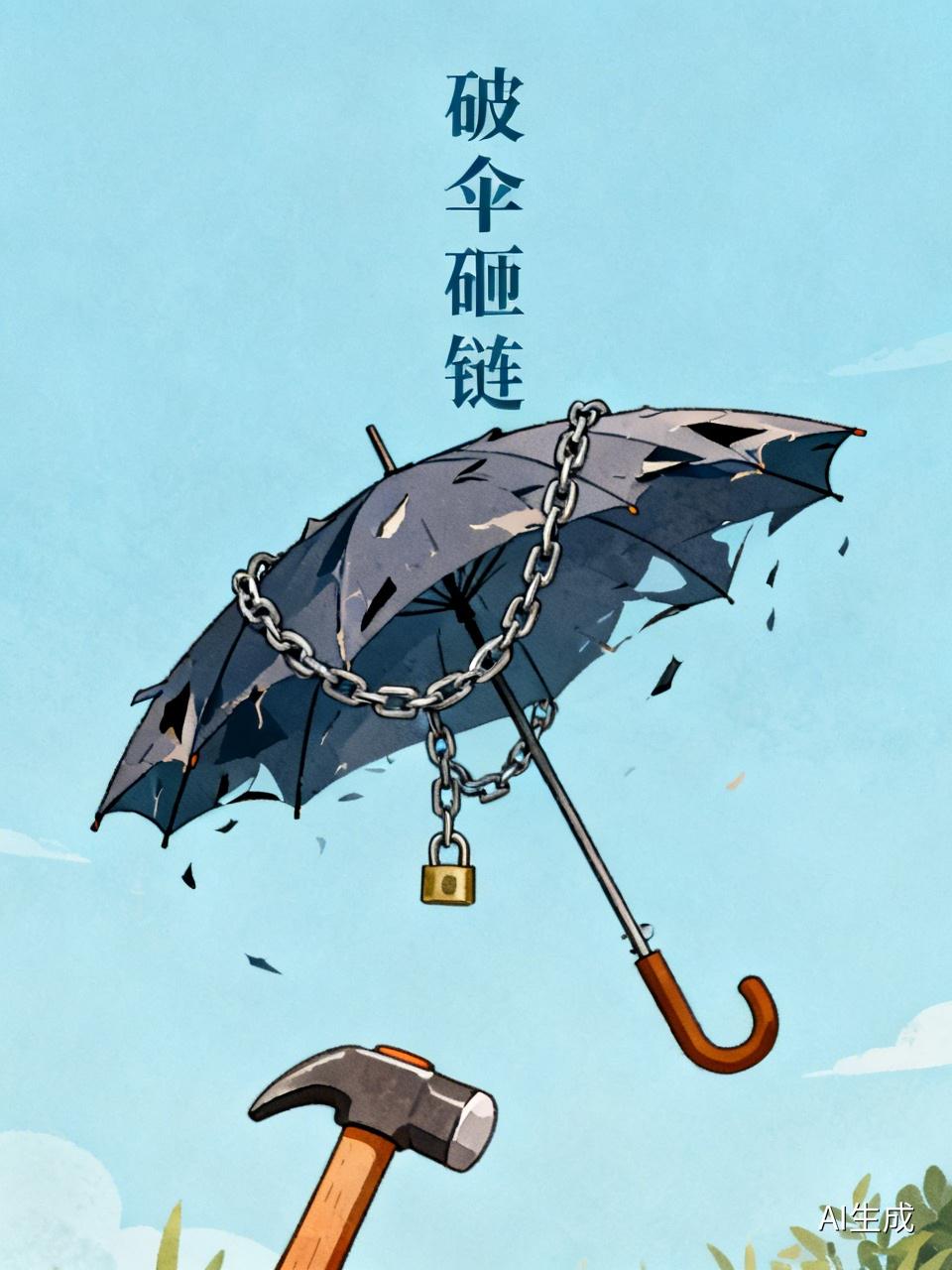 破伞➕砸链，提高反腐效果！