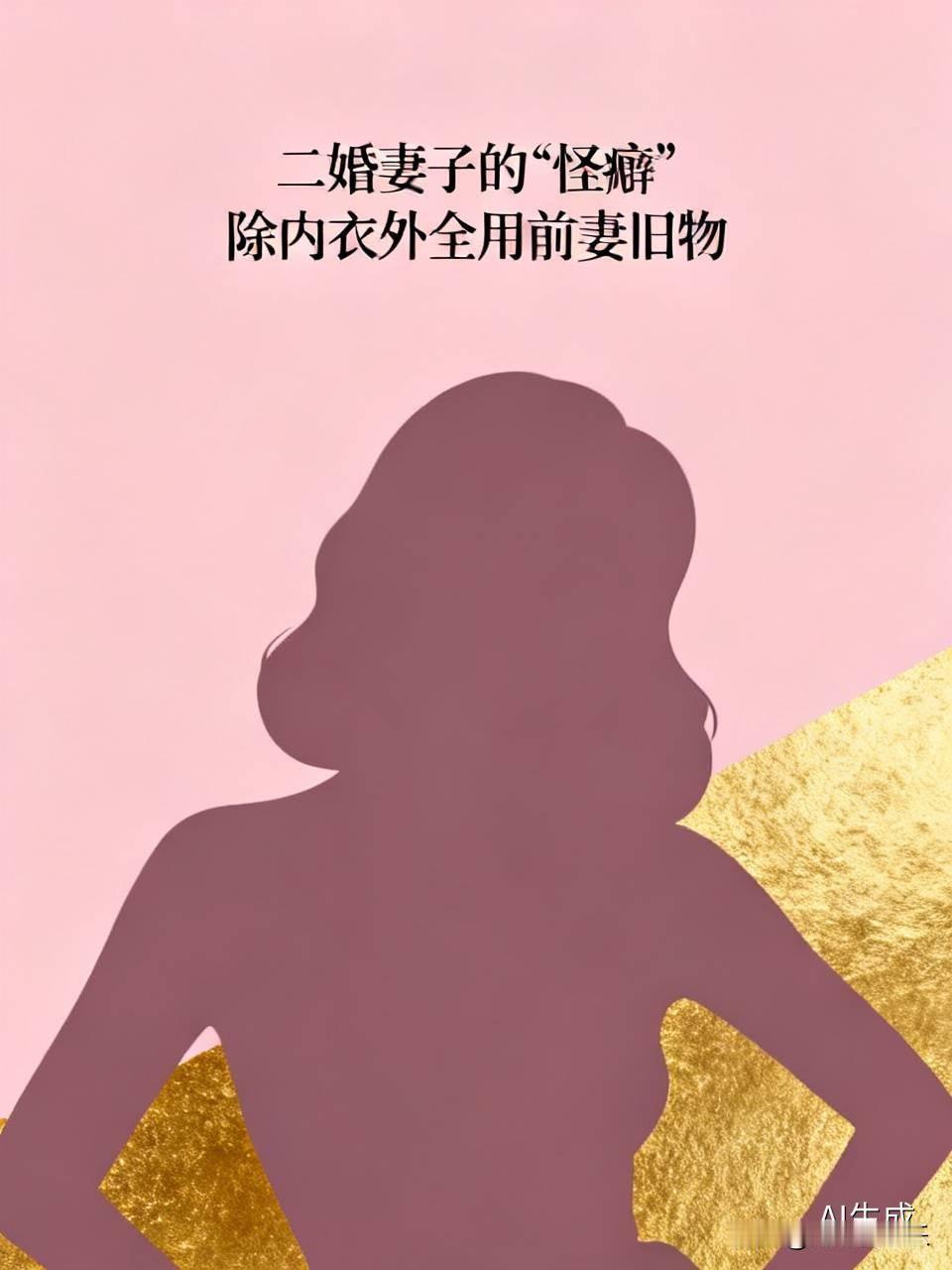 二婚妻子只换内衣，全用前妻旧物，太奇葩！
”都说二婚难，难在人心隔肚皮，难在各有