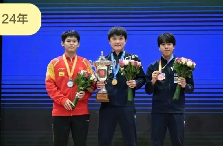 不经意间，23岁的张本智和，又创下一项历史性成就，那就是时隔52年，日乒选手在亚