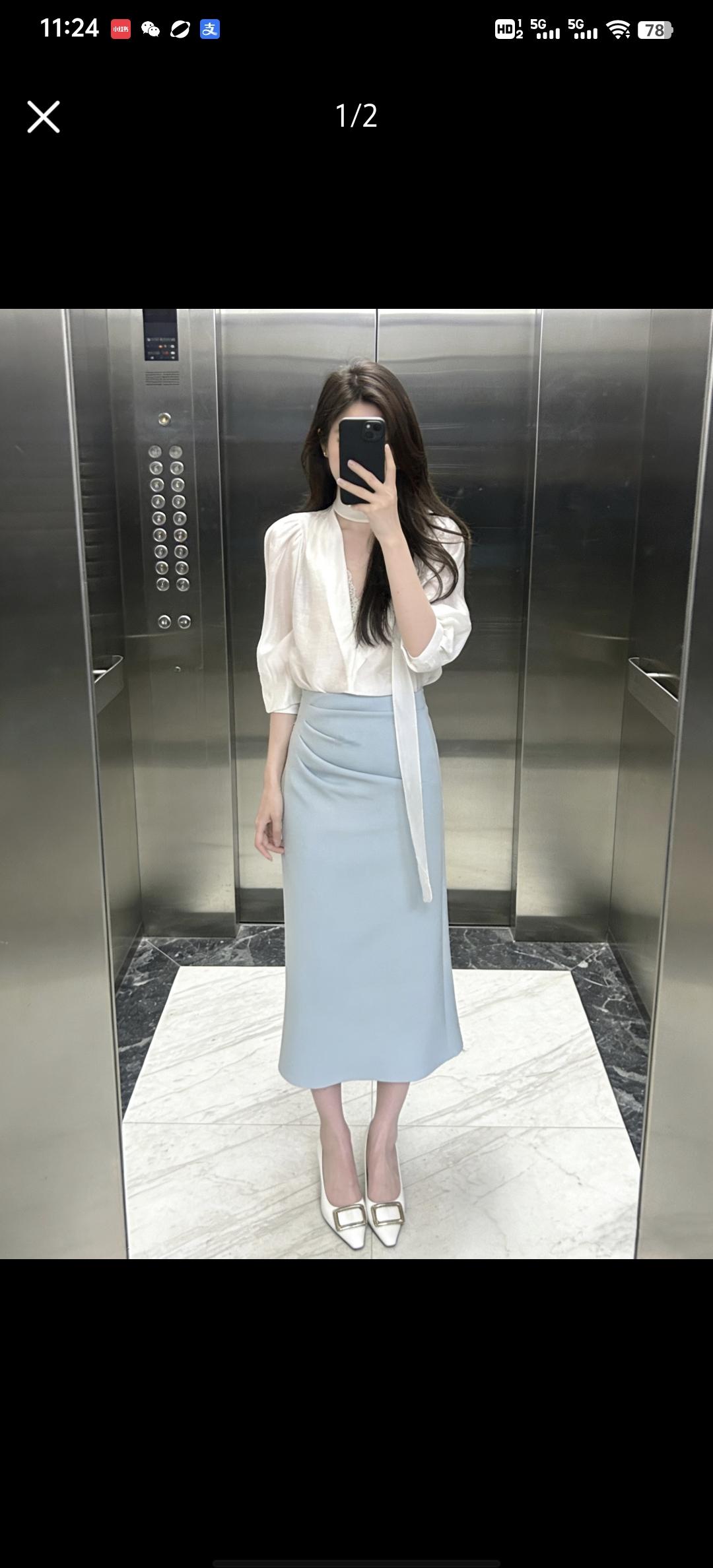 如何穿搭才能展现气质和高贵?
像这样的呢，就是可以称之为气质和好贵