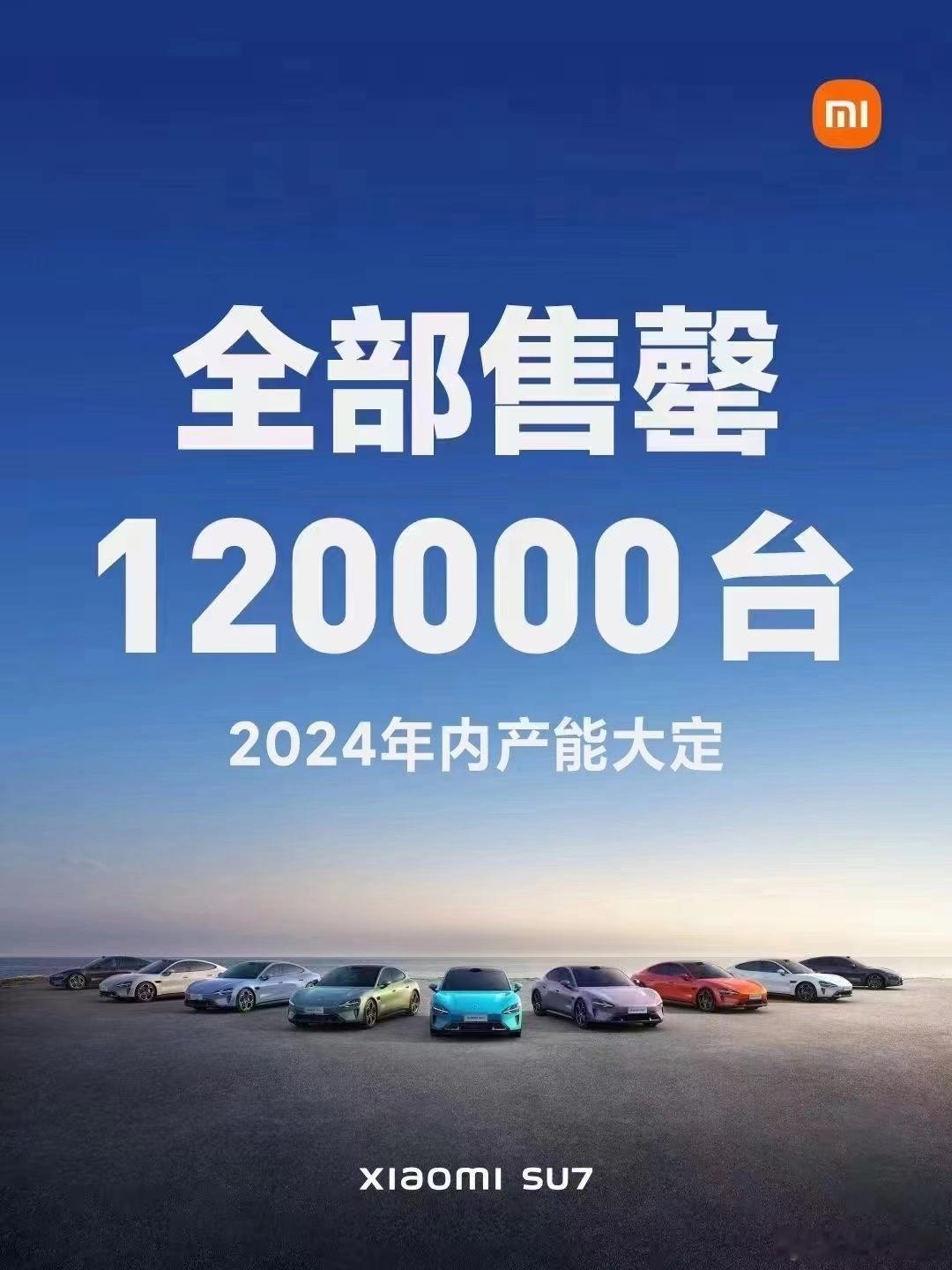 一天把一年的产能卖完，小米手机上的抢购盛况再现，我就想问问还有谁说小米汽车不成的