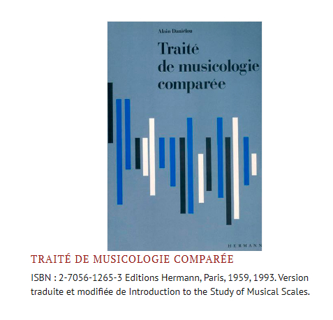 《Traité de musicologie comparée》这本书是 Dan