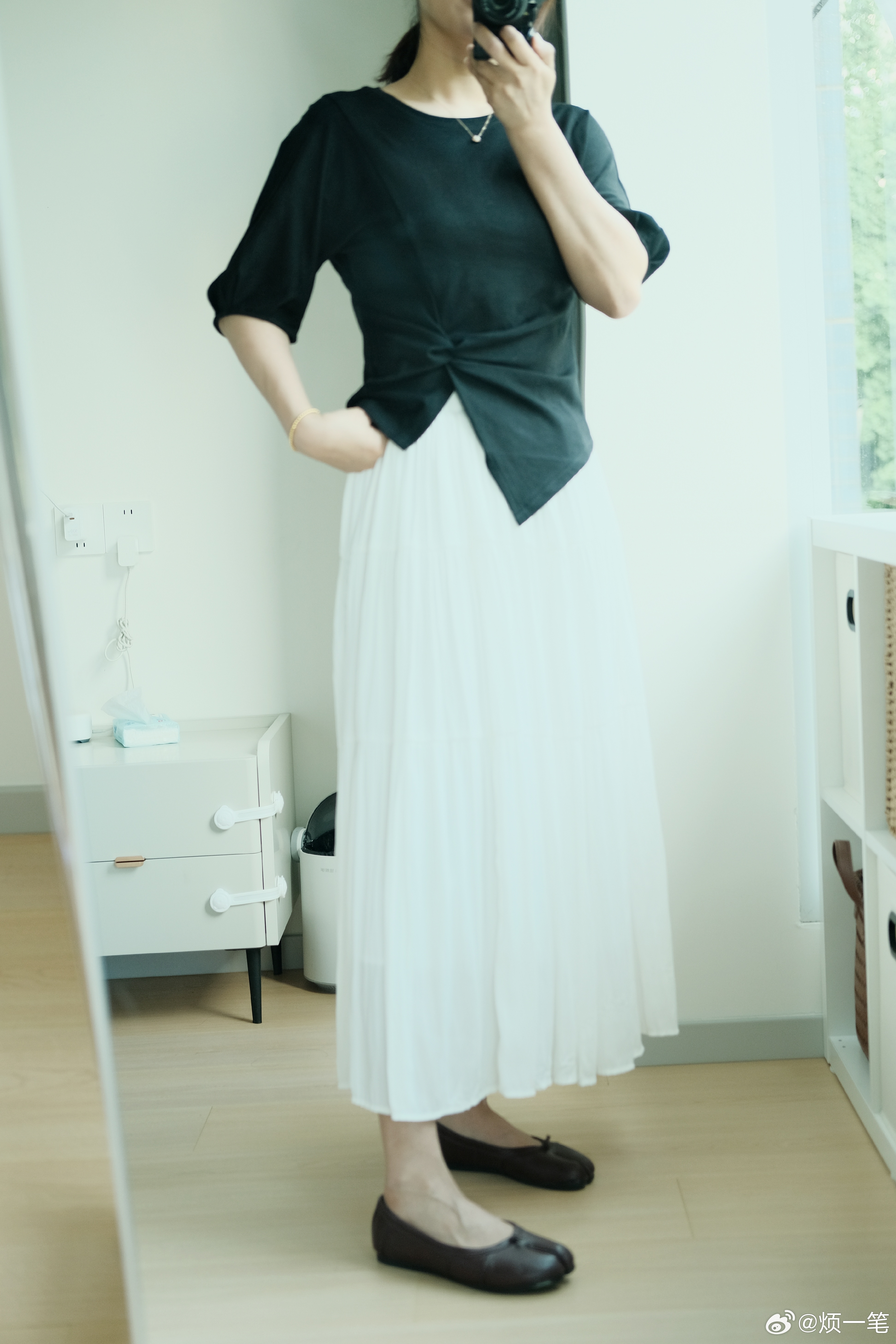ootd 早早早，穿上这个T恤有种减肥貌似可以推一推的错觉