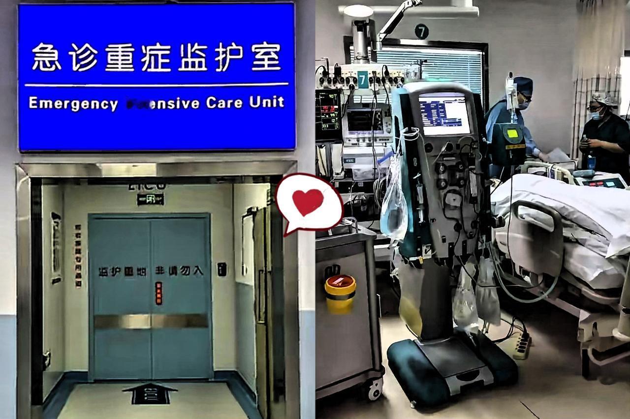 我朋友的老公上班路上突发脑出血，
进了 ICU 全身插满管子！

医生说出血量大