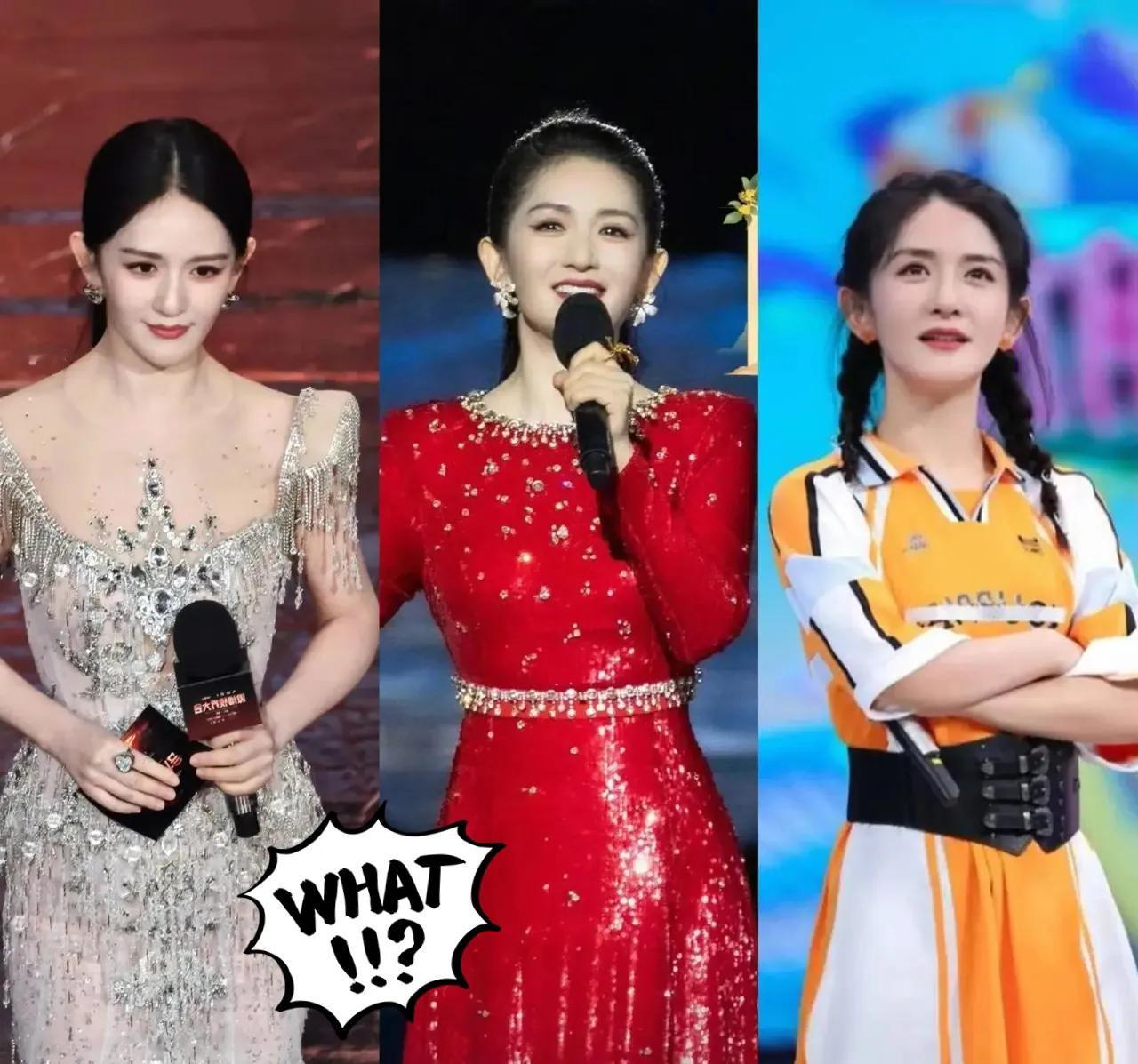 嘴巴能说谎，眼神藏不住真心！

谢娜主持完央视中秋晚会后，那股子坚毅劲儿也太戳人