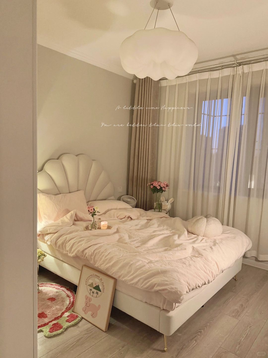 Room tour | 好喜欢我的10平温馨小卧室~