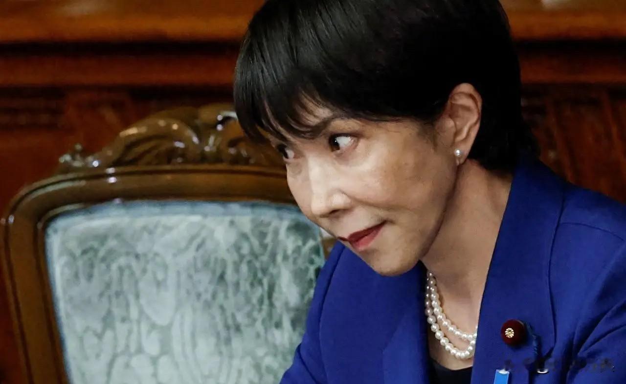 高市早苗该掌嘴了！

日前，高市早苗又失言了，她说一旦台海发生危机，美国介入受到