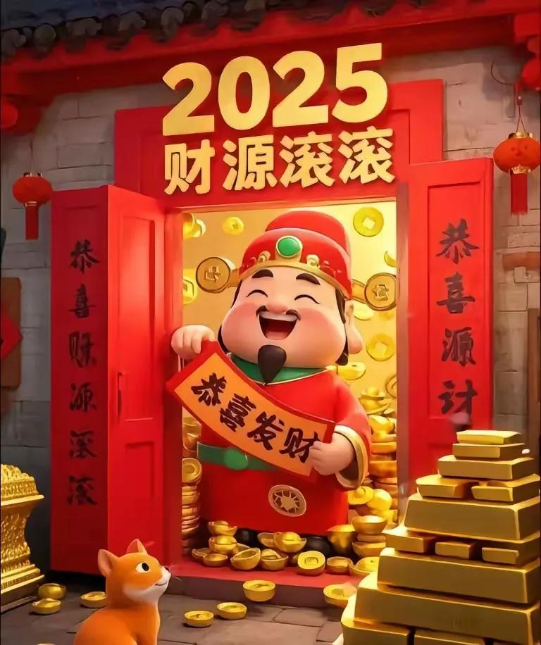 2025年，财源滚滚来…