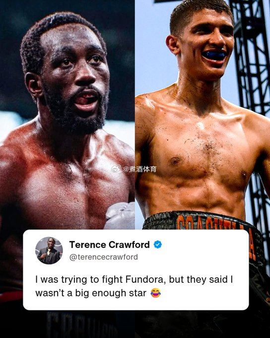拳坛速递 特伦斯·克劳福德（Terence Crawford）透露，他曾试图与塞