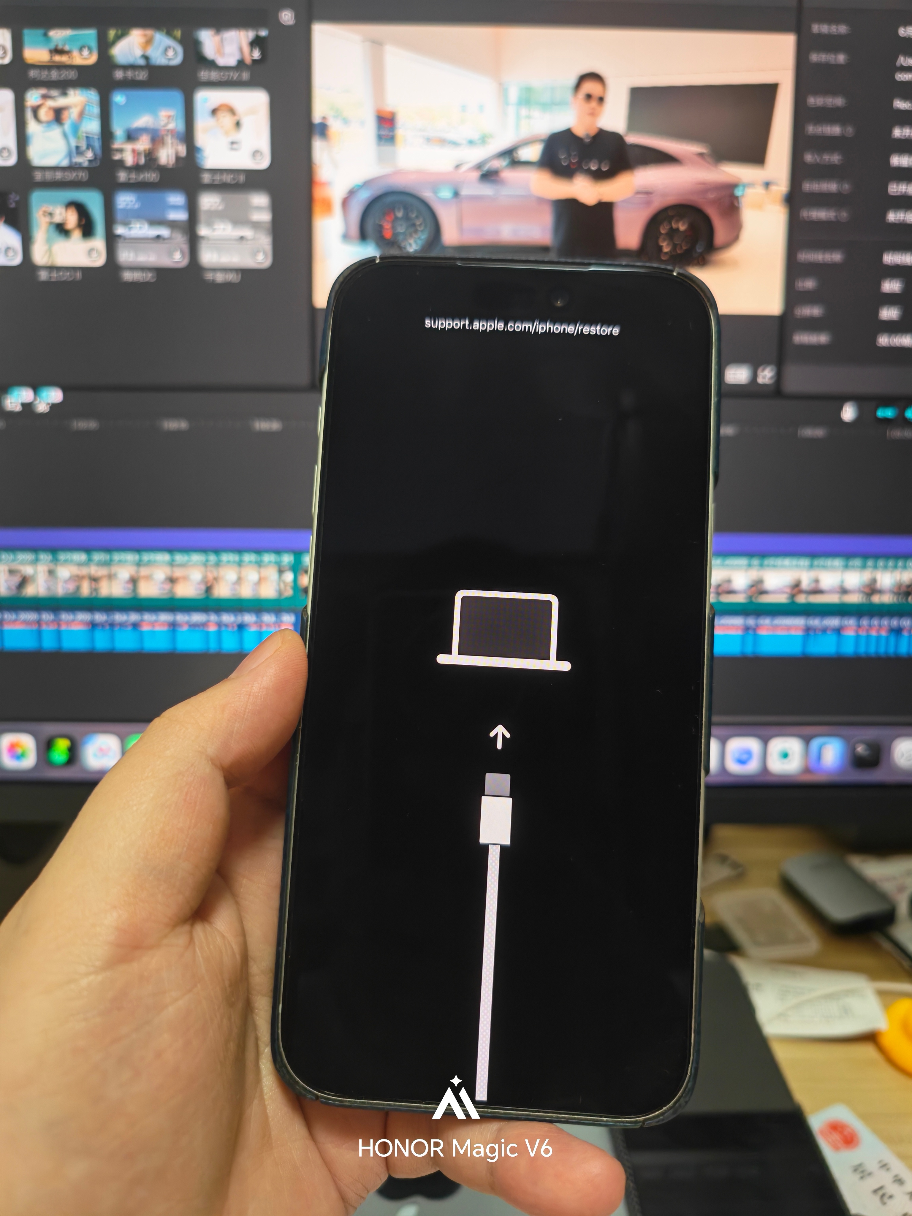 卧槽 我的iPhone 17 Pro Max 突然自动重启，然后进入这个界面了，
