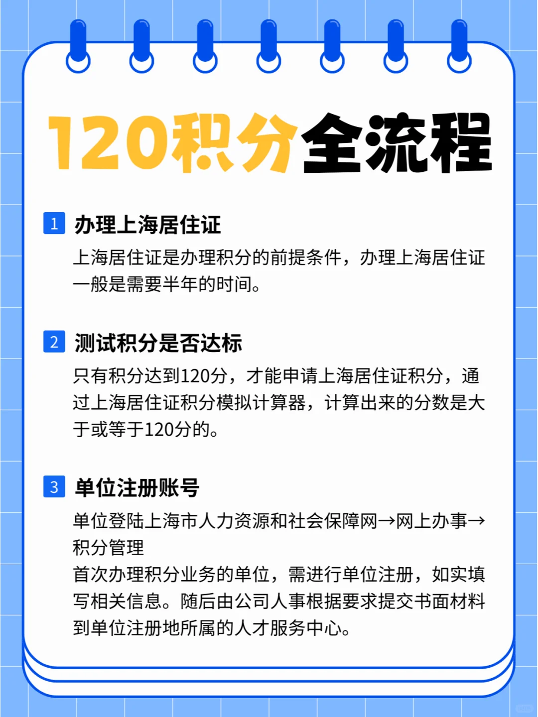 沪漂攻略❗上海居住证积分申请全流程