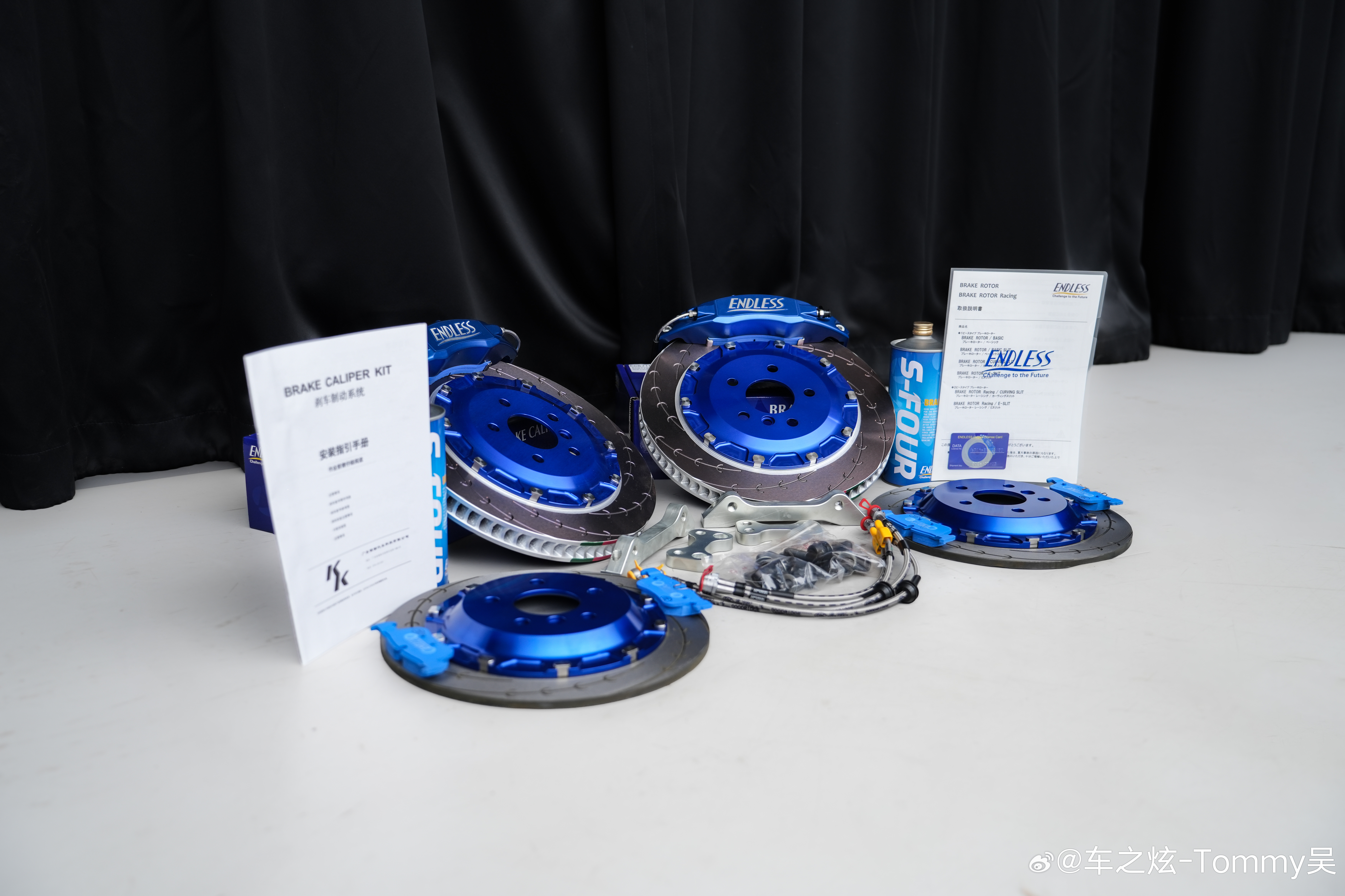 宝马Mini JCW F66改件 Endless刹车套件前轮:ENDLESS E