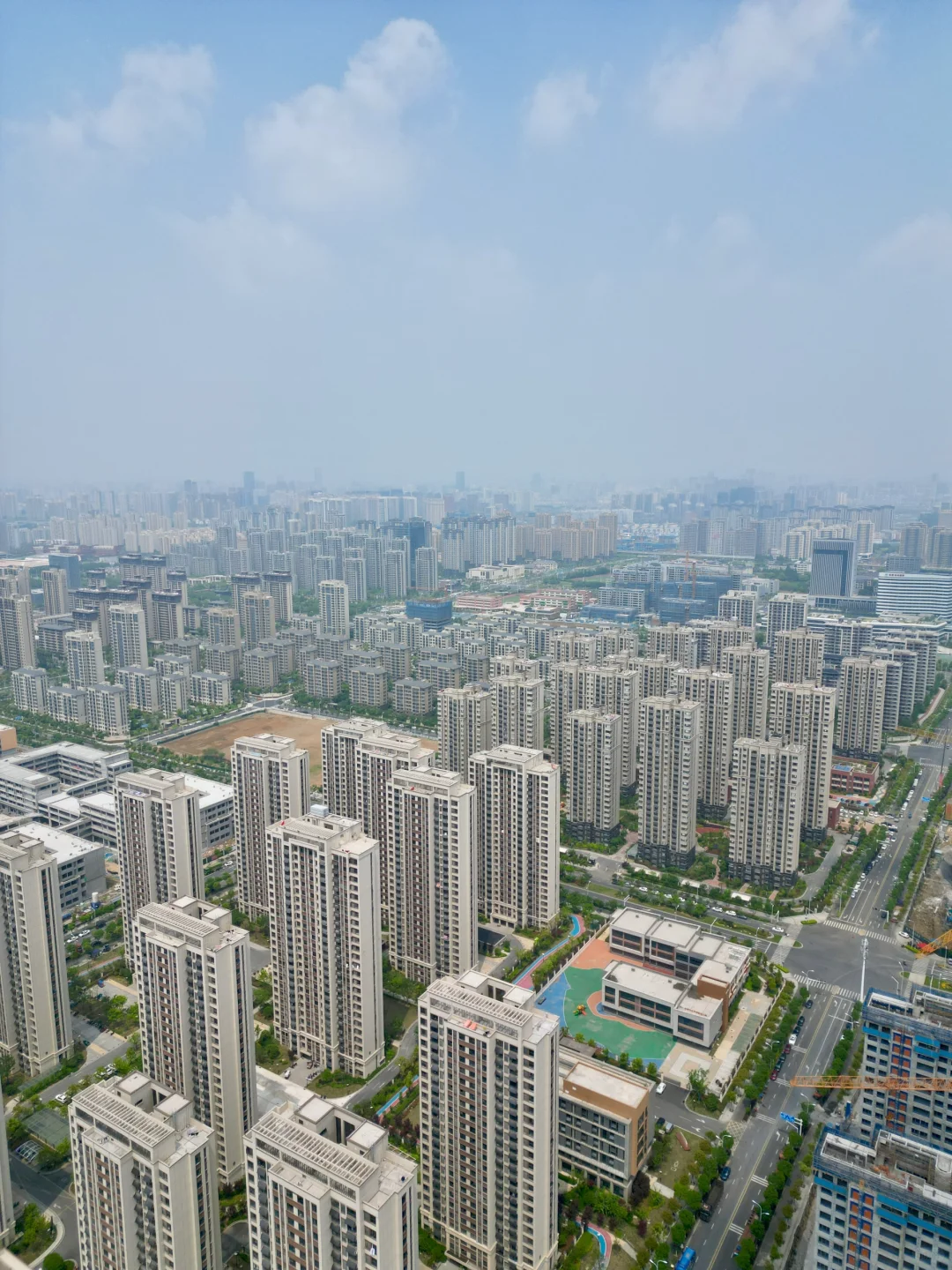 拍了几张淝河城市界面，妥妥的四里河。
