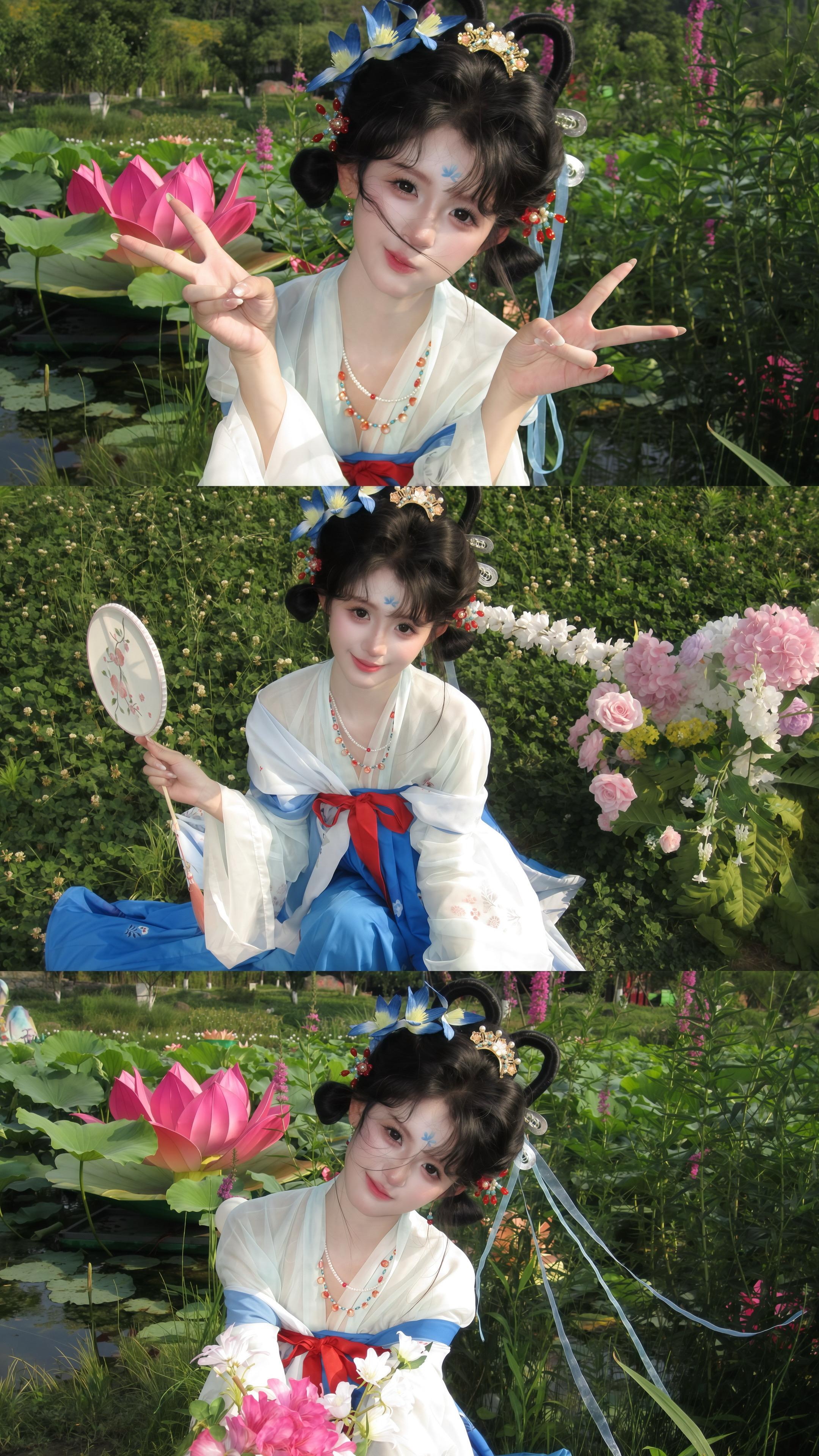 “夏夜的芬芳 还是你的发香”