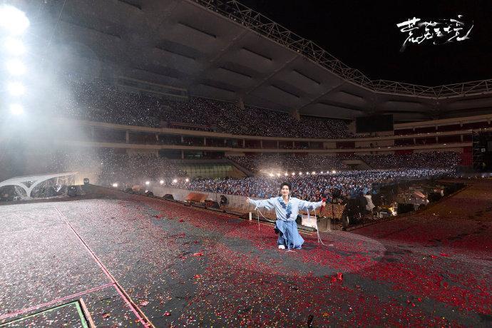 陈楚生为南昌演唱会准备了花车陈楚生演唱会花车 小时候最期待的就是游乐园的花车巡游