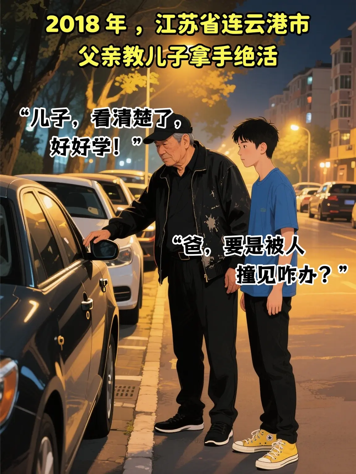 “父亲为了儿子今后的生计也是绞尽脑汁”
