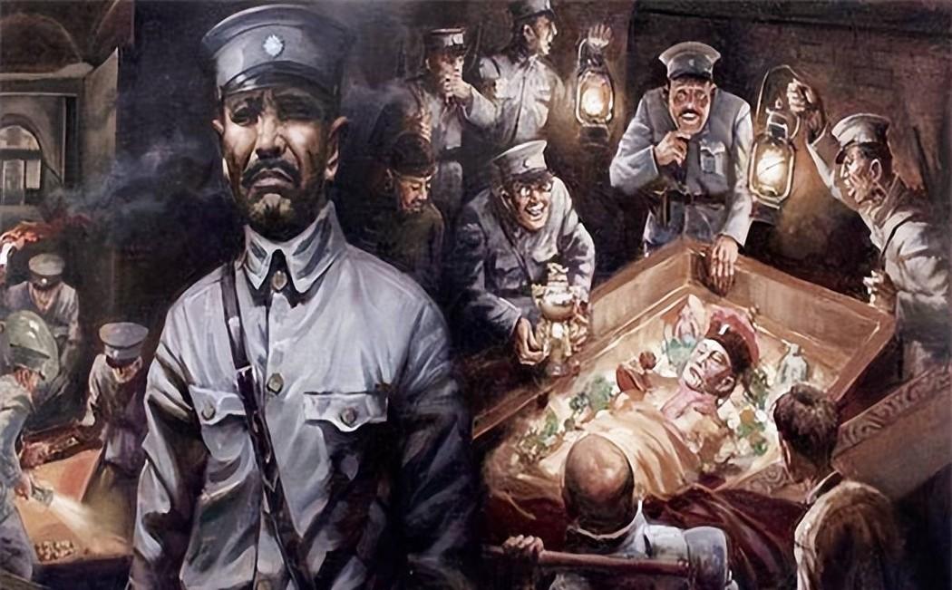 孙殿英的旧部披露：当慈禧的膝盖打开那一瞬间，墓室内顿时飘满异香，飞光闪烁。而慈禧