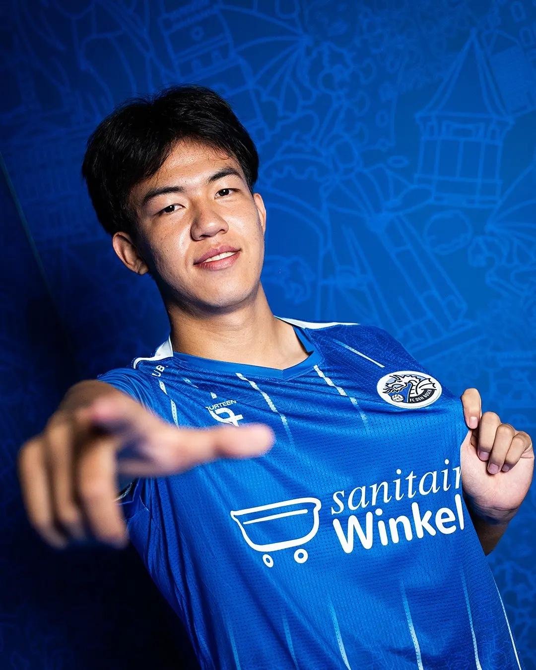 荷乙第30轮，威廉二世1:1邓伯什，本场比赛王博豪遭遇了威廉二世球迷的种族歧视，