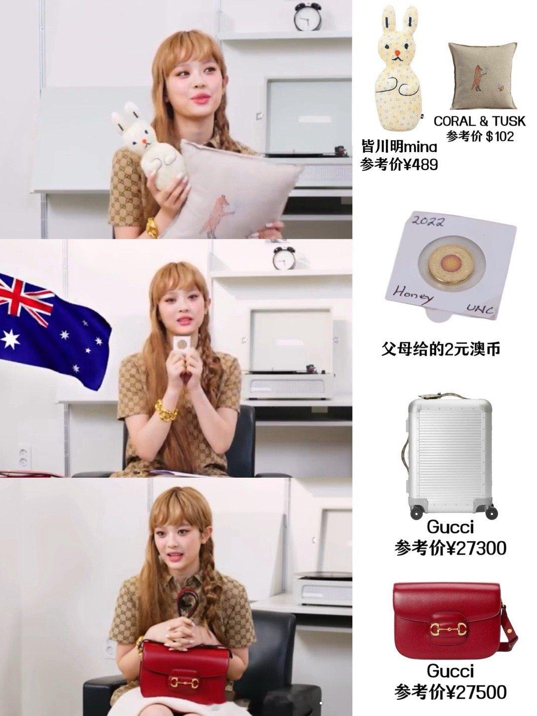 #hanni[超话]# 翻到了Hanni的开箱，20岁，正值青春可爱的年纪，喜欢