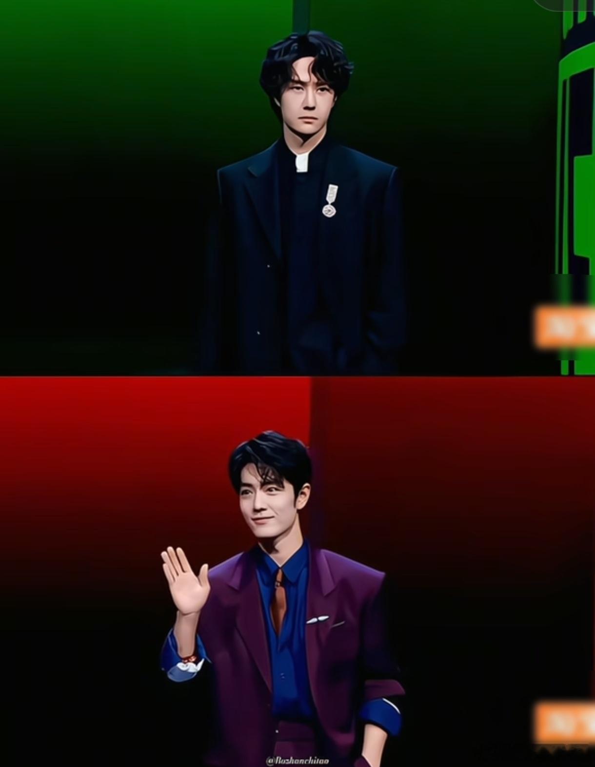 微博之夜导播 我们喜欢你他俩上台的时候，导播敢切给对方吗王一博好像在介绍旅游景点