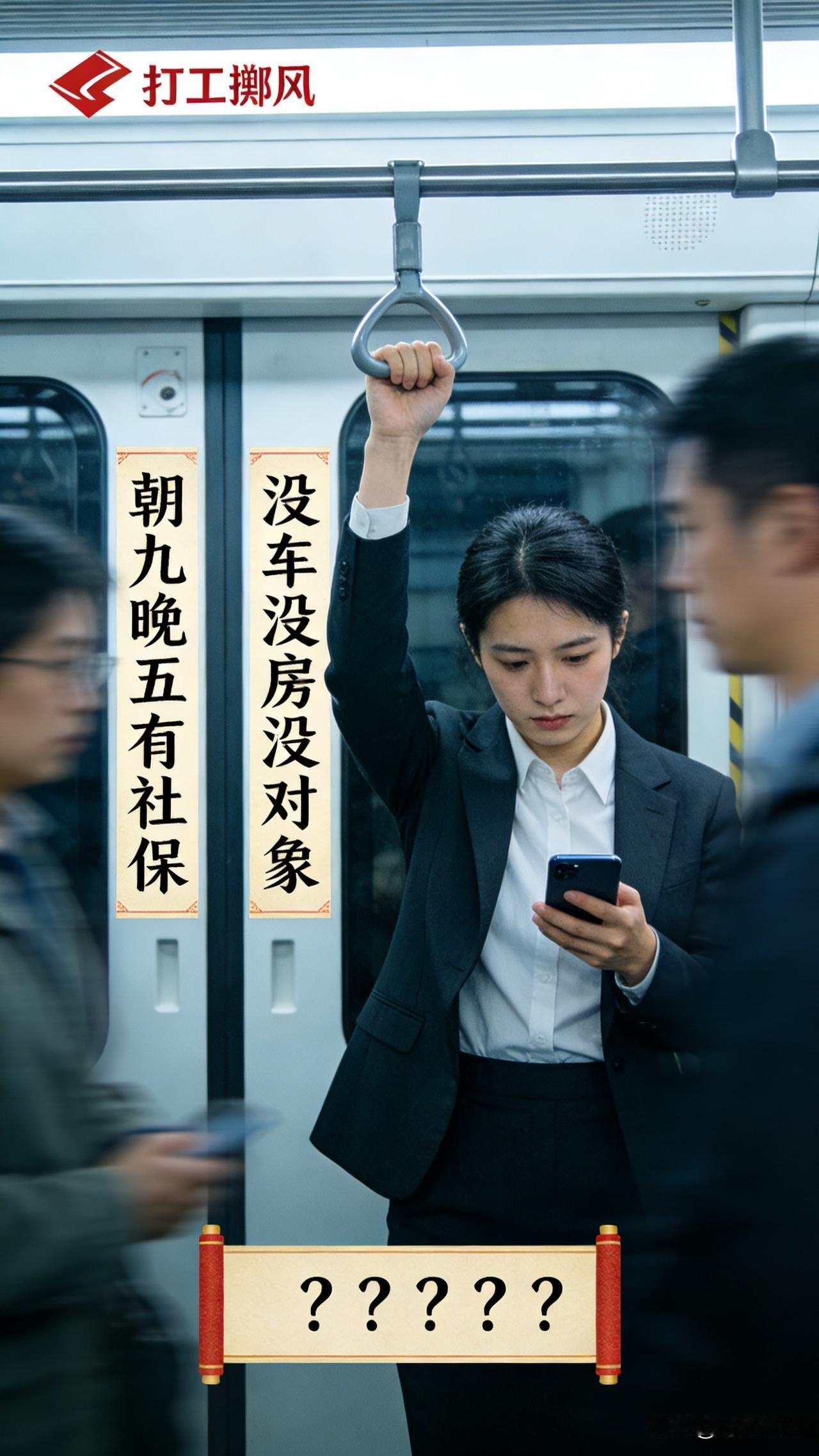 家人们谁懂啊！这幅对联我贴在工位上快20天了，同事们天天围过来笑，愣是没人能想出